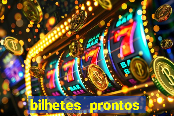 bilhetes prontos futebol para hoje